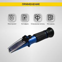 Автомобильный рефрактометр iCartool 4в1 для антифриза, охлаждающей жидкости, электролита и AdBlue IC-803