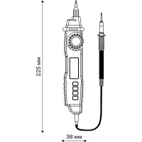 Цифровой мультиметр-пробник в форме щупа duwi M8211 PROFI 26047 9