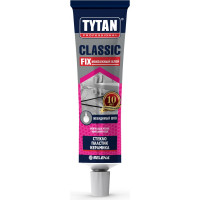 Монтажный каучуковый клей TYTAN PROFESSIONAL CLASSIC FIX прозрачный 100 мл 388
