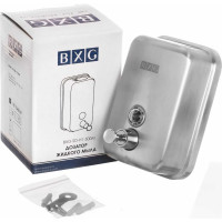 Дозатор для жидкого мыла BXG SD-H1-500М, нержавеющая сталь 1749950