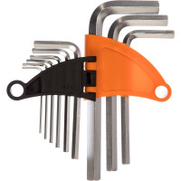 Набор коротких 6-гранных ключей Tulips tools IK12-956