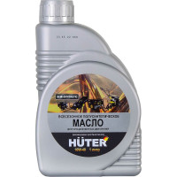 Масло моторное Huter 10W-40 полусинтетическое для 4-тактных двигателей, для техники, 1 л 73/8/1/1