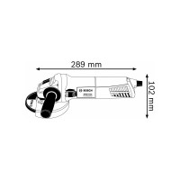Угловая шлифмашина Bosch GWS 9-125