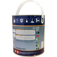 Грунт-эмаль Goodhim NOVAX 3в1 темно-коричневый RAL 8017, матовая, 2,8 кг 39825