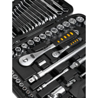 Набор инструментов Inforce 85 предметов 1/2", 1/4" Inforce, Сталь Cr-V, Профессиональный, 06-07-14