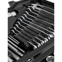 Набор инструментов Inforce 85 предметов 1/2", 1/4" Inforce, Сталь Cr-V, Профессиональный, 06-07-14