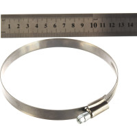 Хомут червячный 90-110мм нержавеющая сталь ширина ленты 12мм JTC ZN110 461875