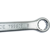 Комбинированный короткий ключ FORCE 8мм 755S08
