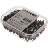 Прессшайба Качественный КРЕПЕЖ 4.2х16 мм, коричневая RAL 8017, острая, 250 шт 0200229 КЧ