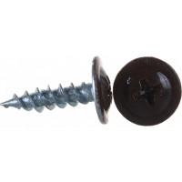 Прессшайба Качественный КРЕПЕЖ 4.2х16 мм, коричневая RAL 8017, острая, 250 шт 0200229 КЧ