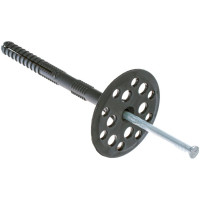 Дюбель для изоляции Госкреп с металлическим гвоздём 10х140 50 шт. 4-0013950