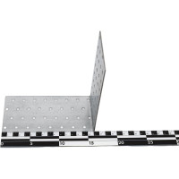 Равносторонний крепежный уголок Госкреп 160х160х80 13-0020450