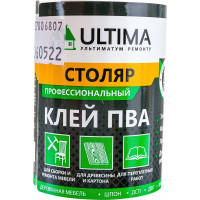 Клей ПВА ULTIMA СТОЛЯР флакон 0,08 кг ULTSTL008