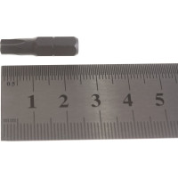 Бита 1/4", TORX с отверстием, T30, 25 мм KING TONY 102530U