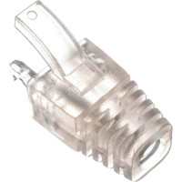 Защитный прозрачный колпачок для коннекторов RJ45 NIKOMAX 100шт NMC-RJBOOT55B-TR-100
