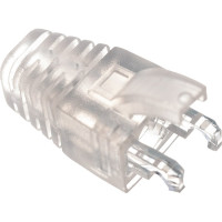 Защитный прозрачный колпачок для коннекторов RJ45 NIKOMAX 100шт NMC-RJBOOT55B-TR-100