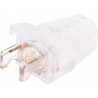 Защитный прозрачный колпачок для коннекторов RJ45 NIKOMAX 100шт NMC-RJBOOT55B-TR-100