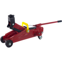 Домкрат гидравлическийподкатной 2т выс.подъема 135-320мм в кейсе Megapower M-820013S 101460