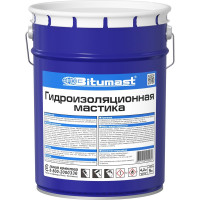 Гидроизоляционная битумная мастика, 5 л Bitumast 4607952900080