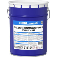 Гидроизоляционная битумная мастика, 5 л Bitumast 4607952900080