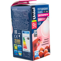 Светодиодная лампа для птиц Uniel LED-A60-9W/SCEP/E27/FR/DIM IP65 PLO65WH UL-00003189