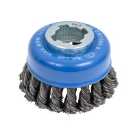 Щетка чашечная пучки X-LOCK (75 мм; сталь; 0.5 мм) Bosch 2608620727