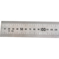 Измерительная металлическая линейка 2000х40х2.0 Micron МИК 123066