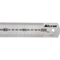 Измерительная металлическая линейка 2000х40х2.0 Micron МИК 123066