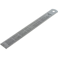 Измерительная металлическая линейка 150х19 Micron МИК 42158