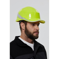 Защитная каска из ABS Delta Plus BASEBALL DIAMOND V UP лимонного цвета DIAM5UPJAFL