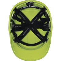 Защитная каска из ABS Delta Plus BASEBALL DIAMOND V UP лимонного цвета DIAM5UPJAFL