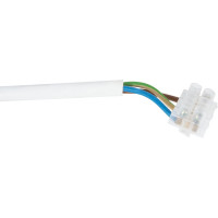 Подвесной линейный светодиодный светильник Uniel ULO-K20A 40W/4000K/L100 IP65 WHITE. UL-00004252
