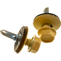 Кровельный саморез Саморезик 5,5х19 RAL1014 слоновая кость 250шт SKRAL1014-5,5х19-250