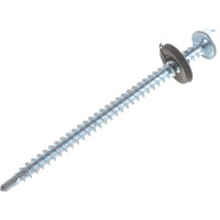 Кровельный оцинкованный саморез Саморезик 4,8х80, 100шт SKZ-4,8х80-100