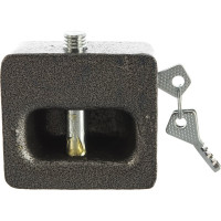 Навесной замок ЧАЗ ВС2-10 закрытый кирпич