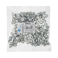 Гайка DIN6923 шестигранная оцинк. С фланцем Zitar М6 200 шт - пакет 141611