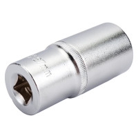 Головка торцевая глубокая 6 граней (27 мм; 1/2 Dr) KRAFT KT 700388