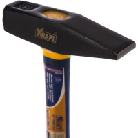Слесарный молоток с фибергласовой рукояткой 500 г KRAFT KT 700703