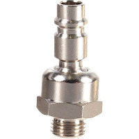 Соединитель быстросъемный шаровый угол: 60 градусов 1/4" 56 мм раб. давл. 15кгс/см3 европ. стандарт JTC -5418A 443191