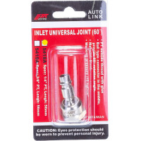 Соединитель быстросъемный шаровый угол: 60 градусов 1/4" 56 мм раб. давл. 15кгс/см3 европ. стандарт JTC -5418A 443191