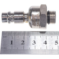 Соединитель быстросъемный шаровый угол: 60 градусов 1/4" 56 мм раб. давл. 15кгс/см3 европ. стандарт JTC -5418A 443191