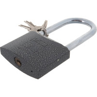 Навесной замок Аллюр ВС1Ч-375Д полимер 5 ключей 1413