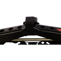 Механический домкрат ROCKFORCE ромб 2т h min 104мм, h max 495мм, L-535мм RF-110A(19505)