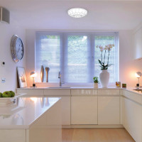 Потолочный светодиодный светильник Lumin'arte 12Вт, 6000К Холодный свет, освещает 8 кв.метров C01LLW12W