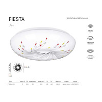 Потолочный светодиодный светильник Lumin'arte  262х83 мм, 12 Вт, 6000К Холодный свет, освещает 8 м² C02LLW12W