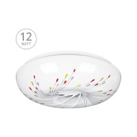 Потолочный светодиодный светильник Lumin'arte  262х83 мм, 12 Вт, 6000К Холодный свет, освещает 8 м² C02LLW12W