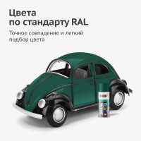 Универсальная эмаль KUDO глубоко-зелёная 520 мл KU-10085