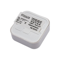 Двухклавишный выключатель STEKKER открытой установки, 250В 6А IP20 белый PSW06-22-20 VA 56-232-Б 32744