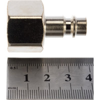 Ниппель универсальный быстросъемный 2 шт папа - внутренняя резьба 1/2" STELS 57068