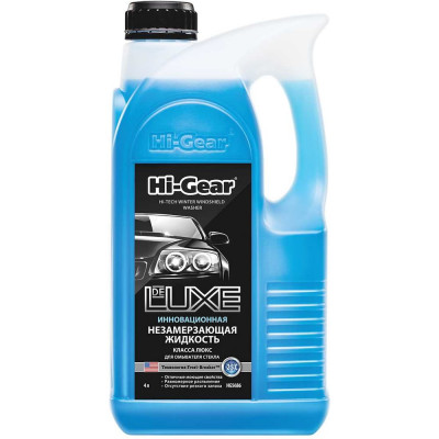 Незамерзающая жидкость Hi-Gear DELUXE для автомобиля -25С, 4л HG5686